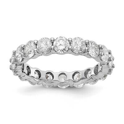 Polished Shared Prong 4ct Diamond Eternity Band 14k White Gold ET0001-400-7W4, MPN: ET0001-400-7W4,…