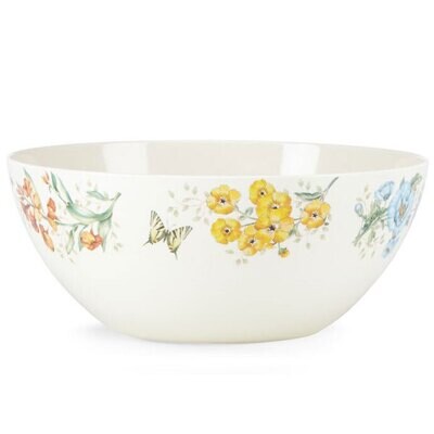Lenox Butterfly Meadow Melamine Serving Bowl Large 855597, MPN: 855597, 882864573131