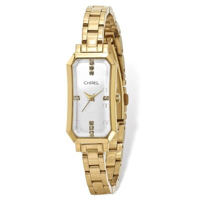 Chisel IP-plated Stainless Steel Silver Dial Watch Ladies TPW96, MPN: TPW96, 886774553214