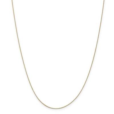 .5mm Box with Spring Ring Clasp Chain Anklet 10 Inch 14k Gold PEN1-10, MPN: PEN1-10, 883957168739