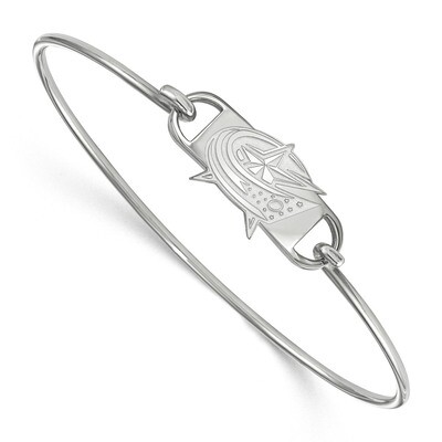 Columbus Blue Jackets Small Center Wire Bangle Sterling Silver SS015BJA-7, MPN: SS015BJA-7, 1911011…