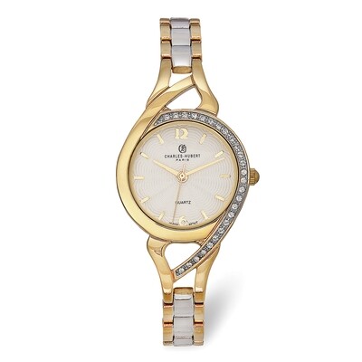 Charles Hubert Ladies Two-Tone Off-White Dial Watch  XWA6099, MPN: XWA6099, 848870009002