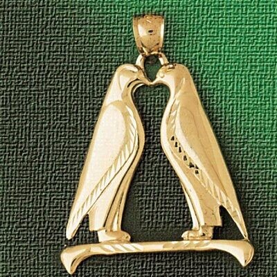 Dazzlers Jewelry Penguin Pendant Necklace Charm Bracelet in Yellow, White or Rose Gold 1606, MPN: D…
