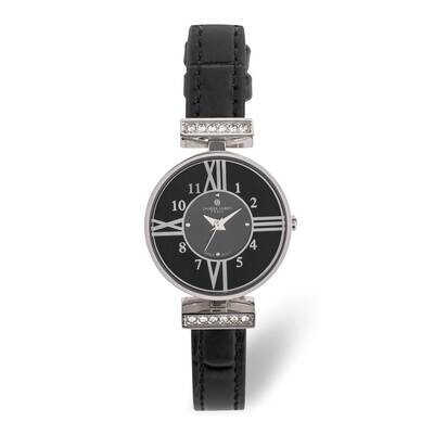 Charles Hubert Ladies Black Dial Watch Stainless Steel XWA6356, MPN: XWA6356, 848870009651