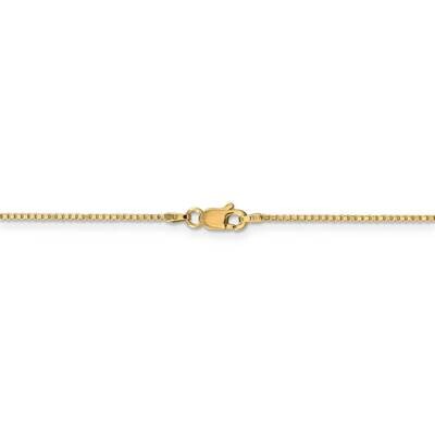 26 Inch 1.0mm Box Chain 14k Yellow Gold BOX100-26, MPN: BOX100-26, 886774614519