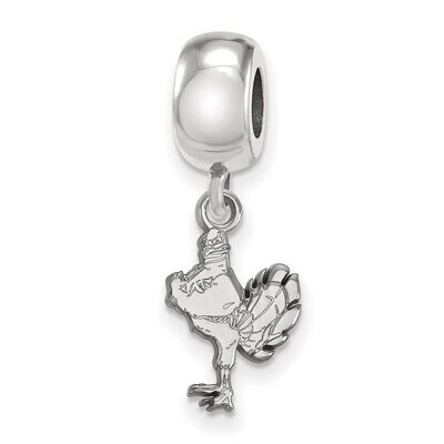 Virginia Tech Bead Charm Small Dangle Sterling Silver SS059VTE, MPN: SS059VTE, 886774720203