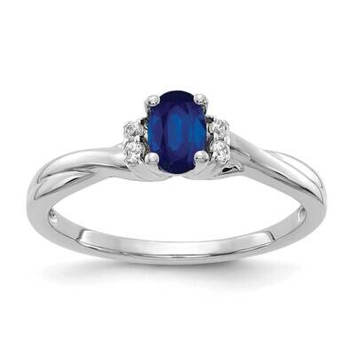Sapphire Ring 14k White Gold Diamond RM5749-SA-005-WA, MPN: RM5749-SA-005-WA, 883957494661