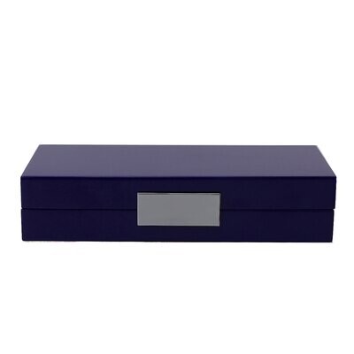 Addison Ross Navy Lacquer Box With Gold 4 x 9 Inch Lacquer BX1204, MPN: BX1204, UPC/EAN: 5024043188…