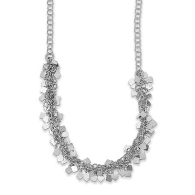 Leslie&#39;s 2 Inch Extender Necklace Sterling Silver Rhodium-plated HB-QLF1165-16, MPN: QLF1165-16, 19…