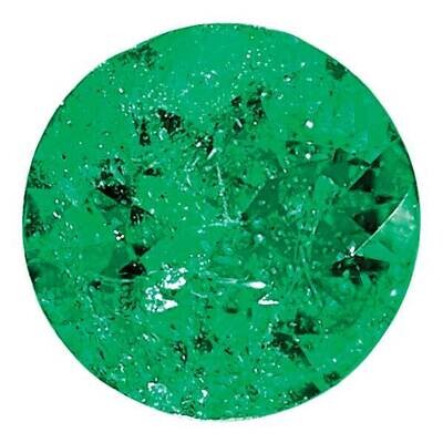 Emerald 1.25mm Round Diamond Cut AA Quality EM-0125-RDD-AA, MPN: EM-RDD-AA,