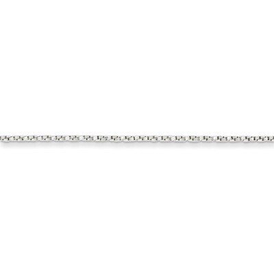20 Inch 1.35mm Twisted Box Chain Sterling Silver QPE52-20, MPN: QPE52-20, 883957981307