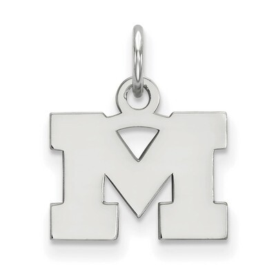 Michigan University of x-Small Pendant Sterling Silver SS001UM, MPN: SS001UM, 886774764504