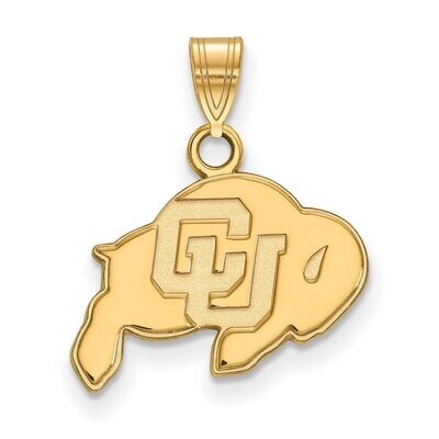 University of Colorado Small Pendant Gold-plated Silver GP002UCO, MPN: GP002UCO, 886774893853