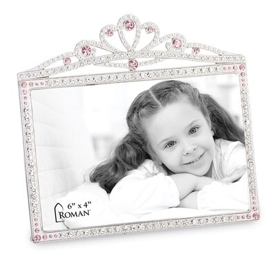 Princess with Pink Crystals Crown 4x6 Picture Frame GM19028, MPN: GM19028, 89945591712