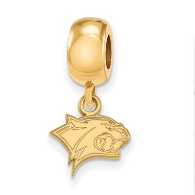University of New Hampshire Bead Charm x-Small Dangle Gold-plated Silver GP012UNH, MPN: GP012UNH, 8…