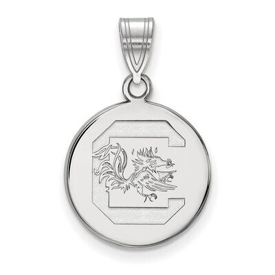 University of South Carolina Medium Disc Pendant Sterling Silver SS039USO, MPN: SS039USO, 886774715…