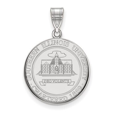 Southern Illinois University Large Crest Sterling Silver SS021SIU, MPN: SS021SIU, 886774697925