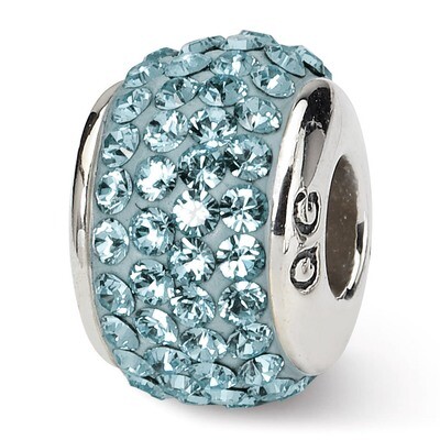 December Full Swarovski Elements Bead - Sterling Silver QRS1252DEC, MPN: QRS1252DEC, 883957277530