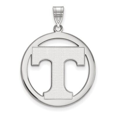 University of Tennessee L Pendant in Circle Sterling Silver SS034UTN, MPN: SS034UTN, 886774717609