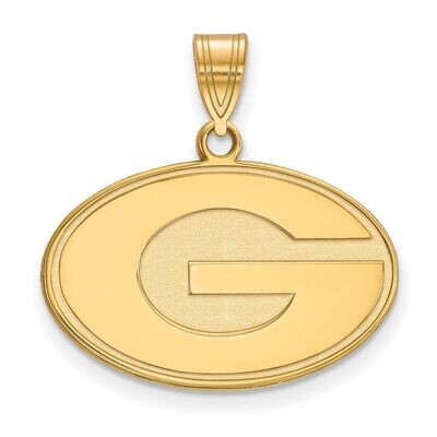 University of Georgia Medium Pendant Gold-plated Silver GP003UGA, MPN: GP003UGA, 886774896786