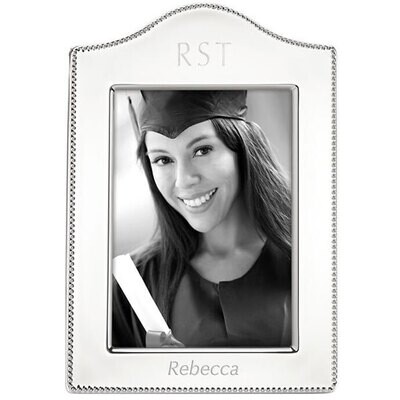 Reed and Barton Engravable Lyndon Curved Picture Frame 5 x 7 Inch 876312, MPN: 876312, 735092259097