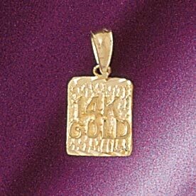 Dazzlers Jewelry Nuggets Pendant Necklace Charm Bracelet in Yellow, White or Rose Gold 5770, MPN: D…