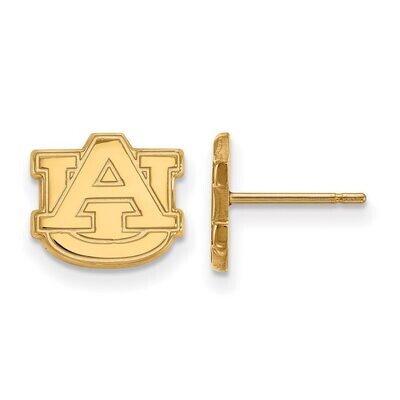 Auburn University x-Small Post Earring Gold-plated Silver GP008AU, MPN: GP008AU, 886774906775