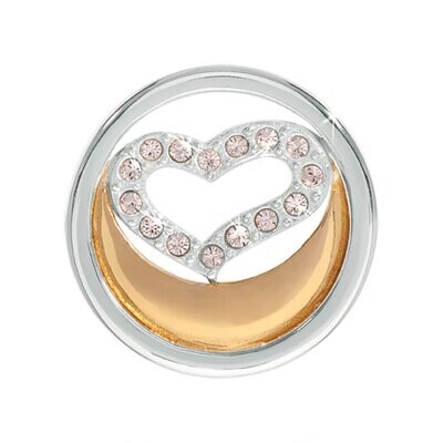 Nikki Lissoni Love Is In The Air Gold/Silver Plated 23mm Coin C1081GS, MPN: C1081GS, 8718627462188