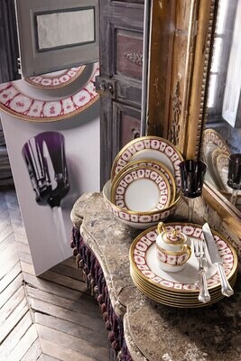 Robert Haviland Roses D&#39;Or 5 Piece Place Setting HP350, MPN: HP350,