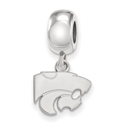 Kansas State University Bead Charm Extra Small Dangle Sterling Silver SS035KSU, MPN: SS035KSU, 8867…