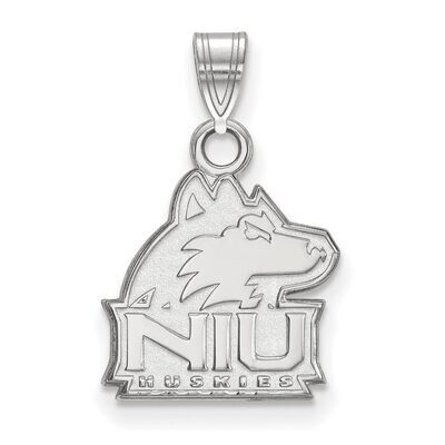 Northern Illinois University Small Pendant 10k White Gold 1W002NIU, MPN: 1W002NIU, 886774768519