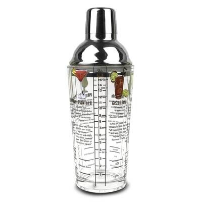 16 oz. Rum Recipes Glass Cocktail Shaker GM22647, MPN: GM22647, 788089152376