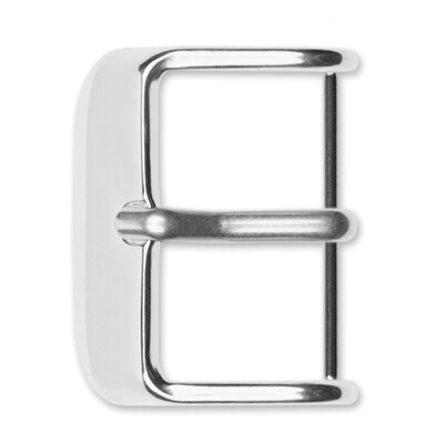 22mm Chrome Stainless Steel Buckle  BA428-22, MPN: BA428-22,