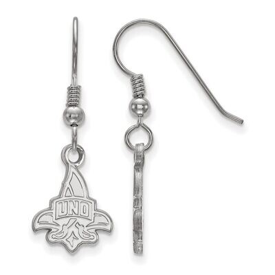 University of New Orleans Small Dangle Earring Wire Sterling Silver SS005UNO, MPN: SS005UNO, 886774…