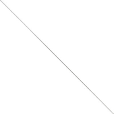 0.60mm Round Snake Chain 16 Inch 14k White Gold WSNA050-16, MPN: WSNA050-16, 883957501598