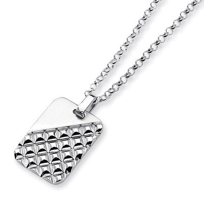 Pendant Necklace Sterling Silver QV90