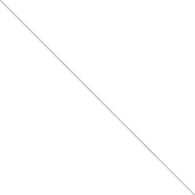 0.65mm Diamond-cut Spiga Pendant Chain 18 Inch 14k White Gold PEN153-18, MPN: PEN153-18, 8839571531…