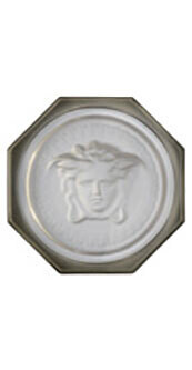 Versace Medusa Lumiere Haze Crystal Coaster 4 Inch, MPN: 20665-321392-45008, 790955109476