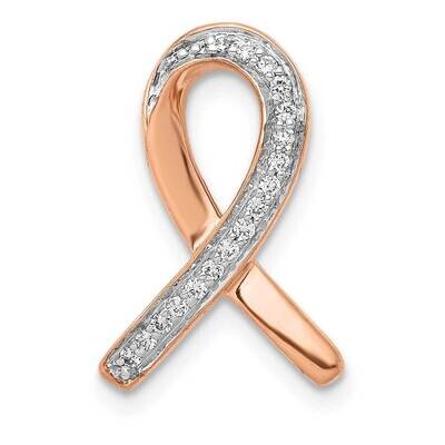 Diamond Chain Slide 14k Rose Gold PM5189-010-RA, MPN: PM5189-010-RA, 883957306629