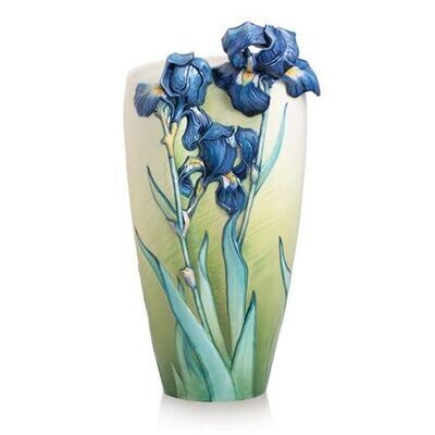 Franz Porcelain Van Gogh Iris Flower Large Vase FZ02404, MPN: FZ02404,