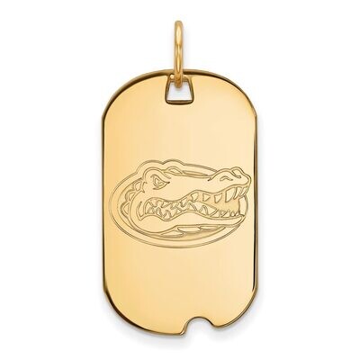 University of Florida Small Dog Tag 14k Yellow Gold 4Y027UFL, MPN: 4Y027UFL, 886774878362
