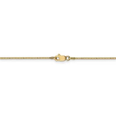 28 Inch .90mm Box Chain 14k Yellow Gold BOX087-28, MPN: BOX087-28, 886774614540