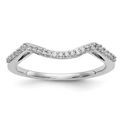 Diamond Wedding Band 14k White Gold RM2257B-013-WAA, MPN: RM2257B-013-WAA, 883957321639