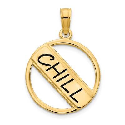 Epoxy Chill Pendant 14k Gold D5170, MPN: D5170,