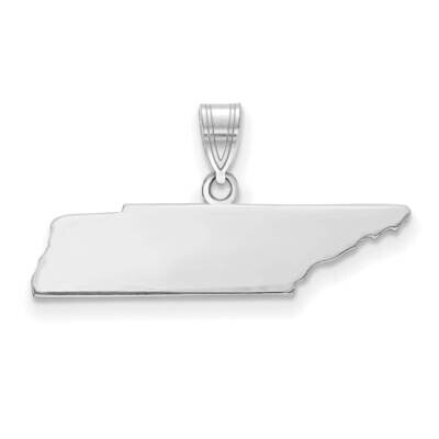 Tn State Pendant Bail Only 14k White Gold XNA707W-TN, MPN: XNA707W-TN, 886774753744