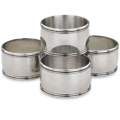 Reed and Barton Engravable Kent Napkin Rings Set of 4 865298, MPN: 865298, 735092253170