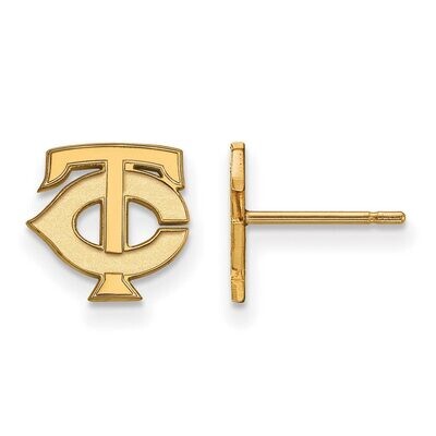 Minnesota Twins x-Small Post Earring 14k Yellow Gold 4Y009TWN, MPN: 4Y009TWN, 886774869148