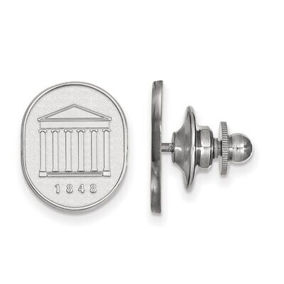 University of Missisippi Crest Lapel Pin Sterling Silver SS072UMS, MPN: SS072UMS, 886774711799