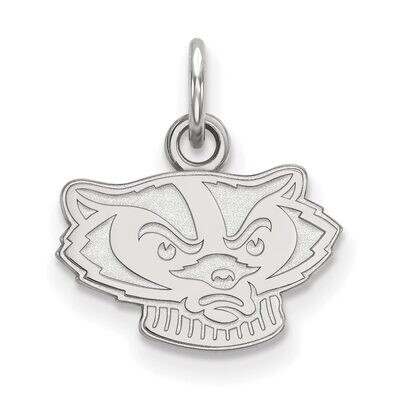 University of Wisconsin x-Small Pendant 14k White Gold 4W058UWI, MPN: 4W058UWI, 886774852010