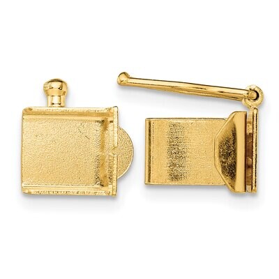Box Clasp Setting 18k Yellow Gold 8Y1841, MPN: 8Y1841,
